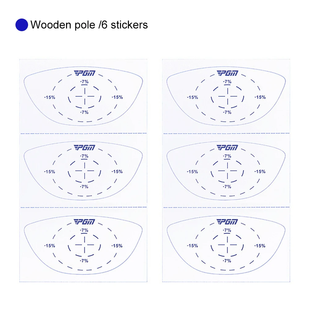 Golf Impact Tape Strike Stickers Self-Teaching Sweet Spot and Consistency Analysis Golf Ball Sweet Spot Finder for Golf Training