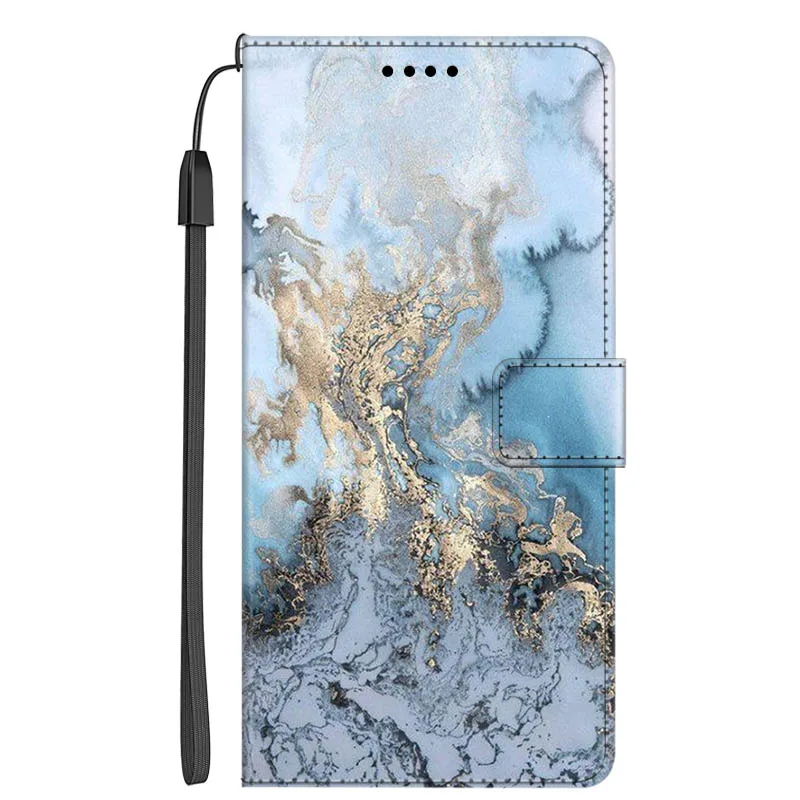 حافظة محفظة جلدية لهاتف Tecno POP 7 Pro حقائب جلدية مغناطيسية عصرية غطاء قلاب لهاتف Tecno Pop7 فتحات بطاقة BF6 BF7