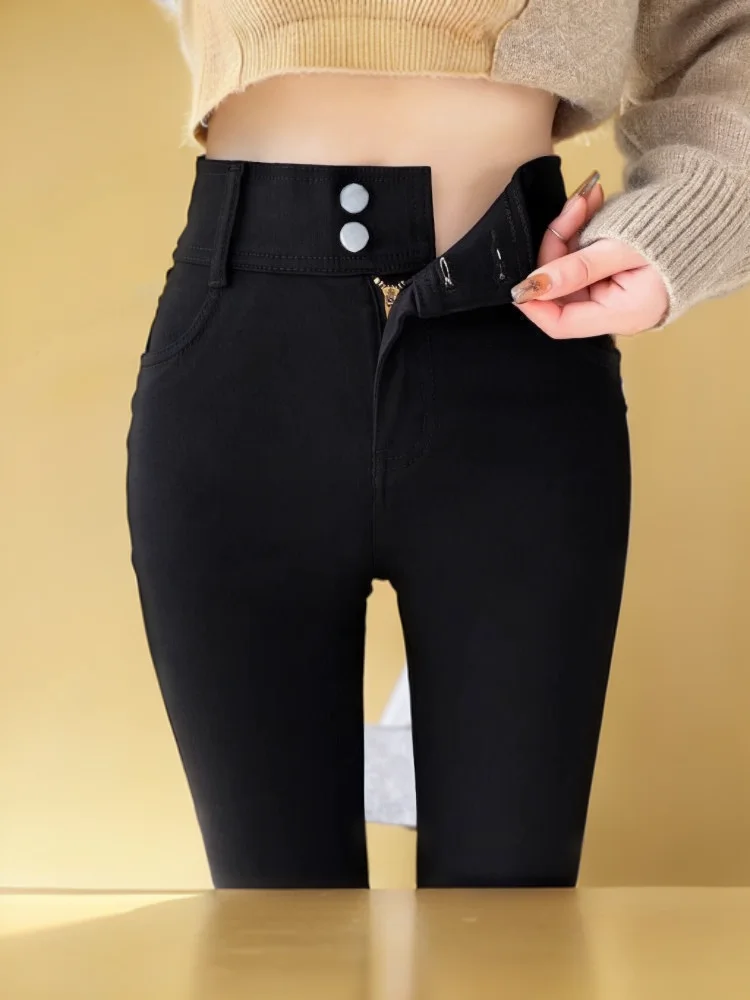 الرياضة طماق السيدات النساء تمارين بناء الجسم عالية المرونة Feminino الصوف استرخاء سمكا euramerican Bodytight الجوارب
