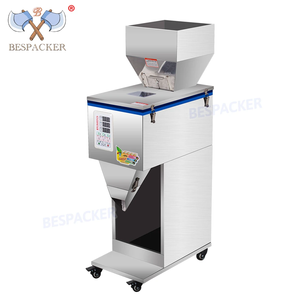 

Bespacker XKW-1000 Automatic Tea Powder Coffee Nuts Small Sachet Pouch Weighing Filling Packing Machine