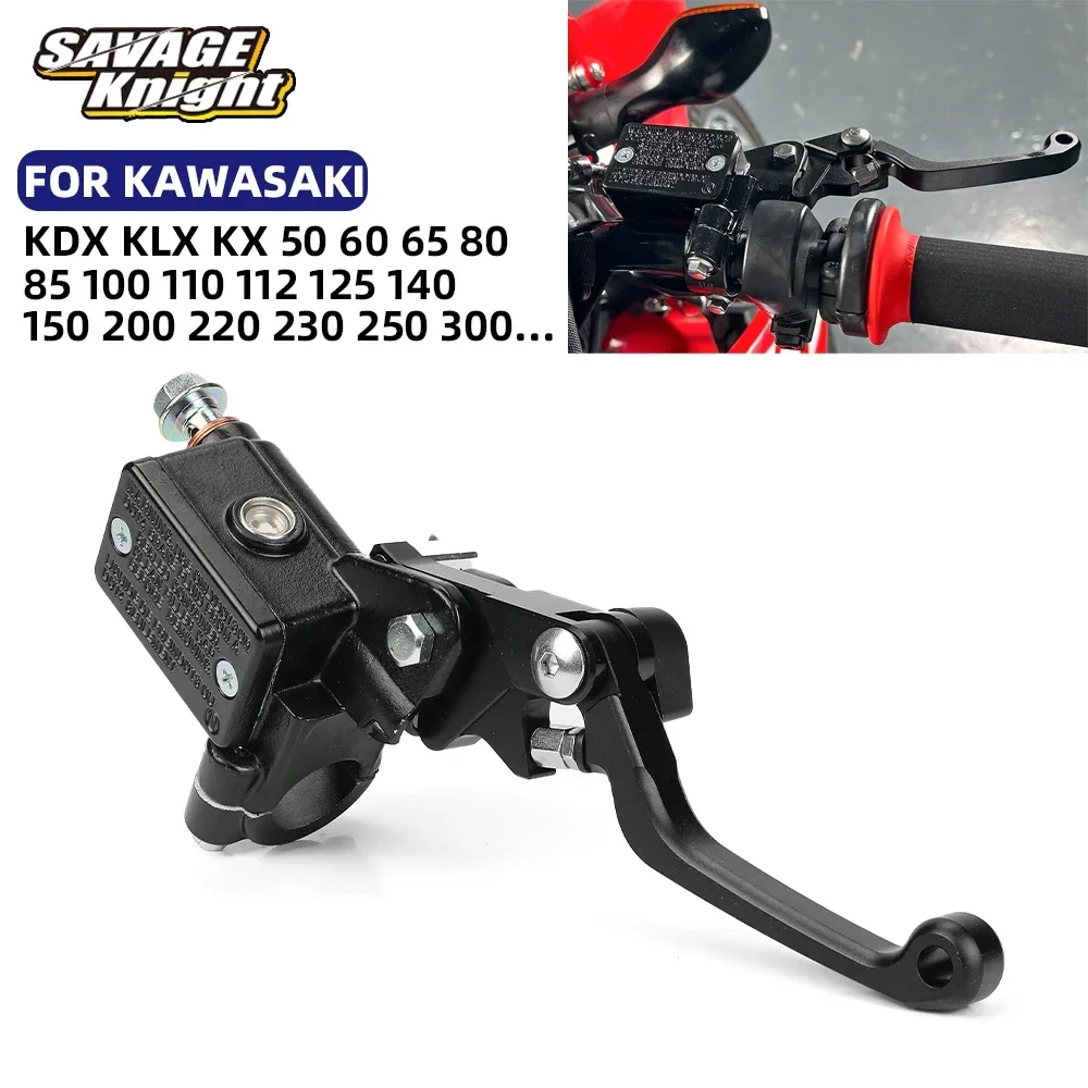 Front Brake Lever Master Cylinder For KAWASAKI KDX KLX KX 50 60 65 80 85 100 110 112 125 140 150 200 220 230 250 300 400 450 500