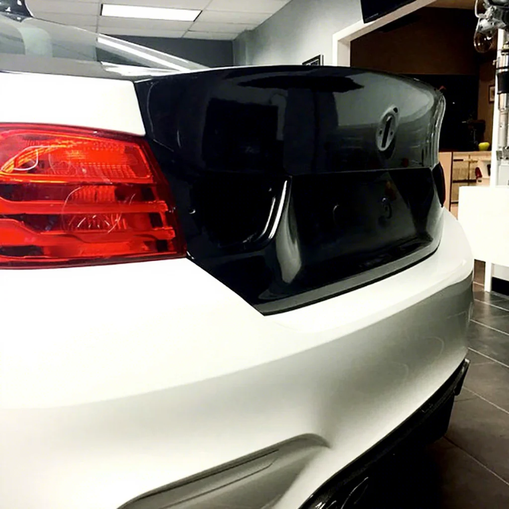 

Карбоновый обвес в стиле CSL: крышка багажника из углеродного волокна для BMW F82 M4, автозапчасти
