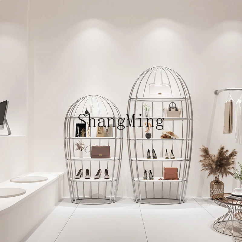 

SM new floor-to-ceiling product display cabinet multi-functional shelf display cabinet