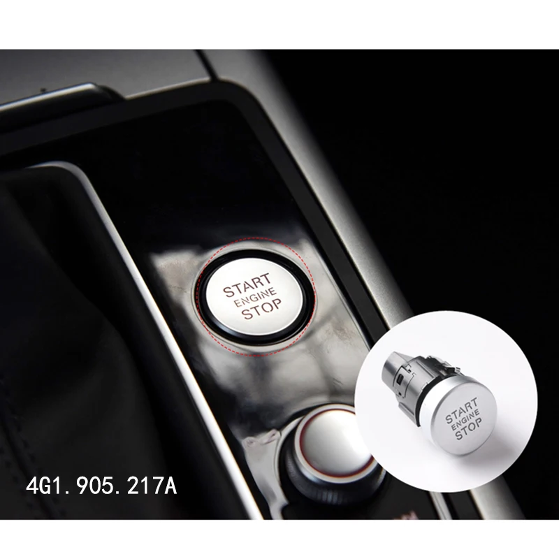 Car Keyless ONE-CLICK Start Stop Push Button Engine Ignition Switch For Audi 11-18 A7 A6 C7