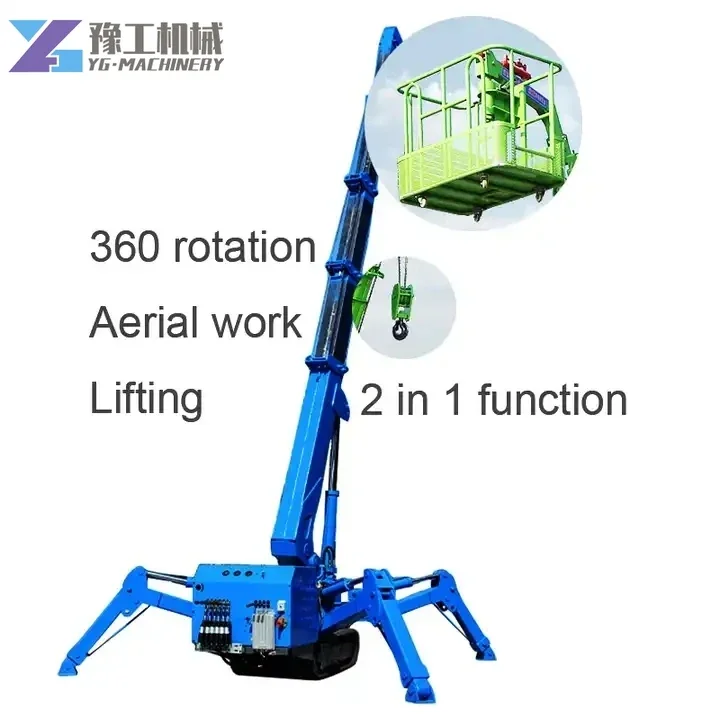 YG Spider Crane with Compact Structure Mobile Type Lifting Machine