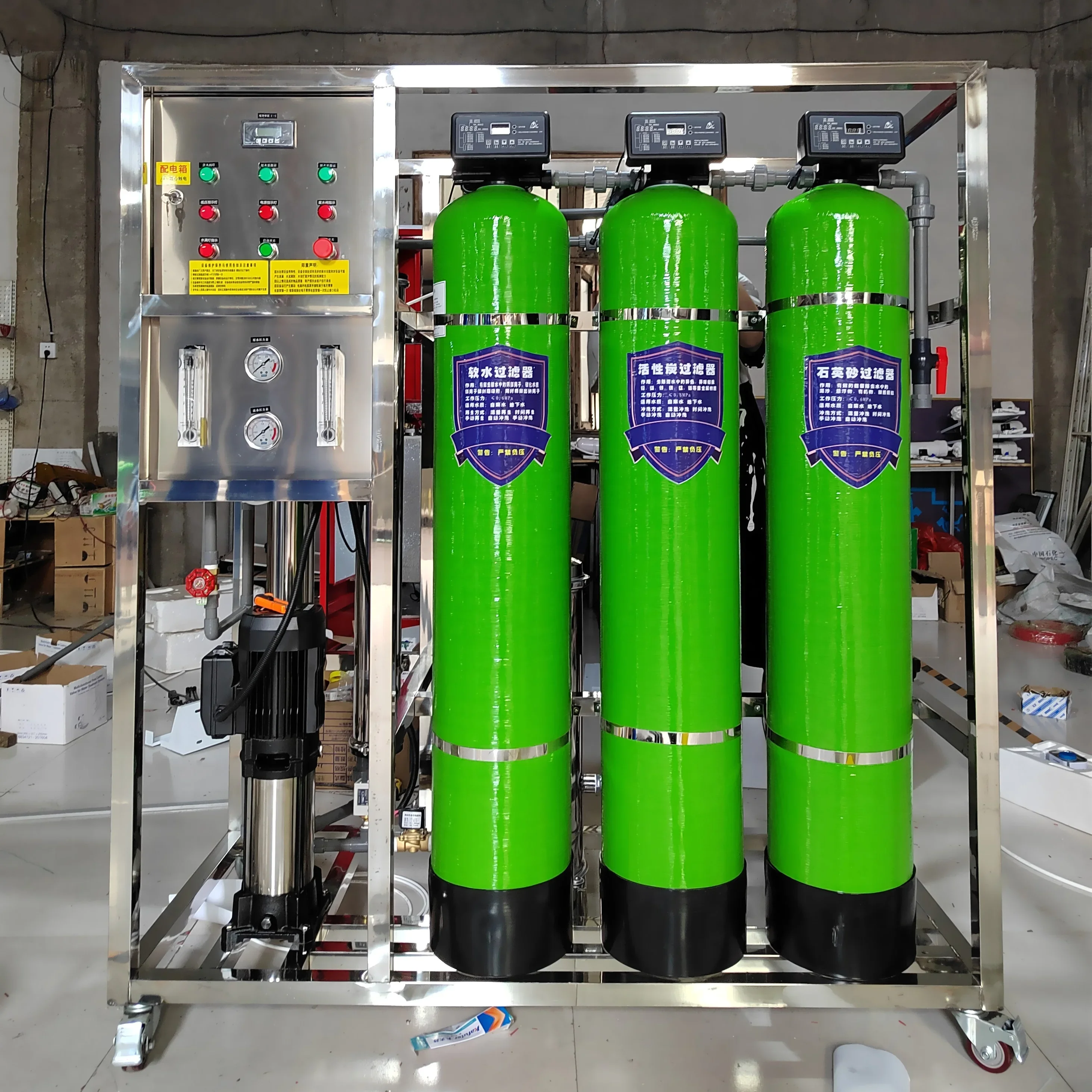 Sistema de filtro de agua por ósmosis inversa, sistema de filtro de agua por ósmosis inversa, planta purificadora, precios de máquinas purificadoras de agua