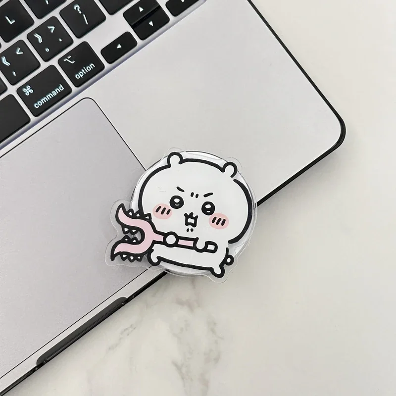 Cute Japan Anime Chiikawa usagi Hachiware For Magsafe Magnetic Phone Grip Tok Stand For iPhone Foldable Wireless Charging Holder