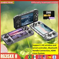 ANBERNIC RG35XX H Portable Console Retro Handheld Game Player Linux System 5000+ Classic Games Support-HDMI TV Output 5G WIFI