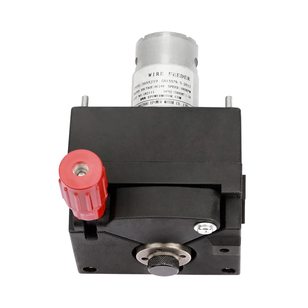 DC 24V 40W velocità di alimentazione 16 m/min 2.0A sinistra MIG Wire Feeder Assembly Motor per SSJ19 5KG saldatrice