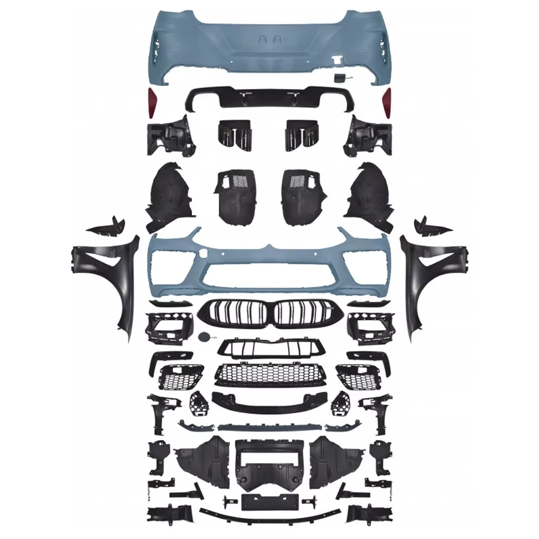 

Car parts high quality BodyKit for 8 series G14 G15 Upgrade M8 wide body kit Front Rear Bumper Assembly Fender with Grille