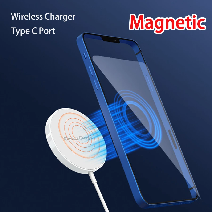 QI magnetic wireles changer fast charging station for samsung xiaomi galaxy apple iphone accessories