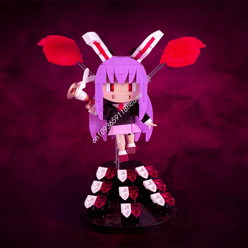 

351 шт. MOC Reisen Touhoues, строительные блоки, рождественский подарок, семейные развлечения, сделай сам, вдохновляет творчество и сотрудничество, дисплей «сделай сам»