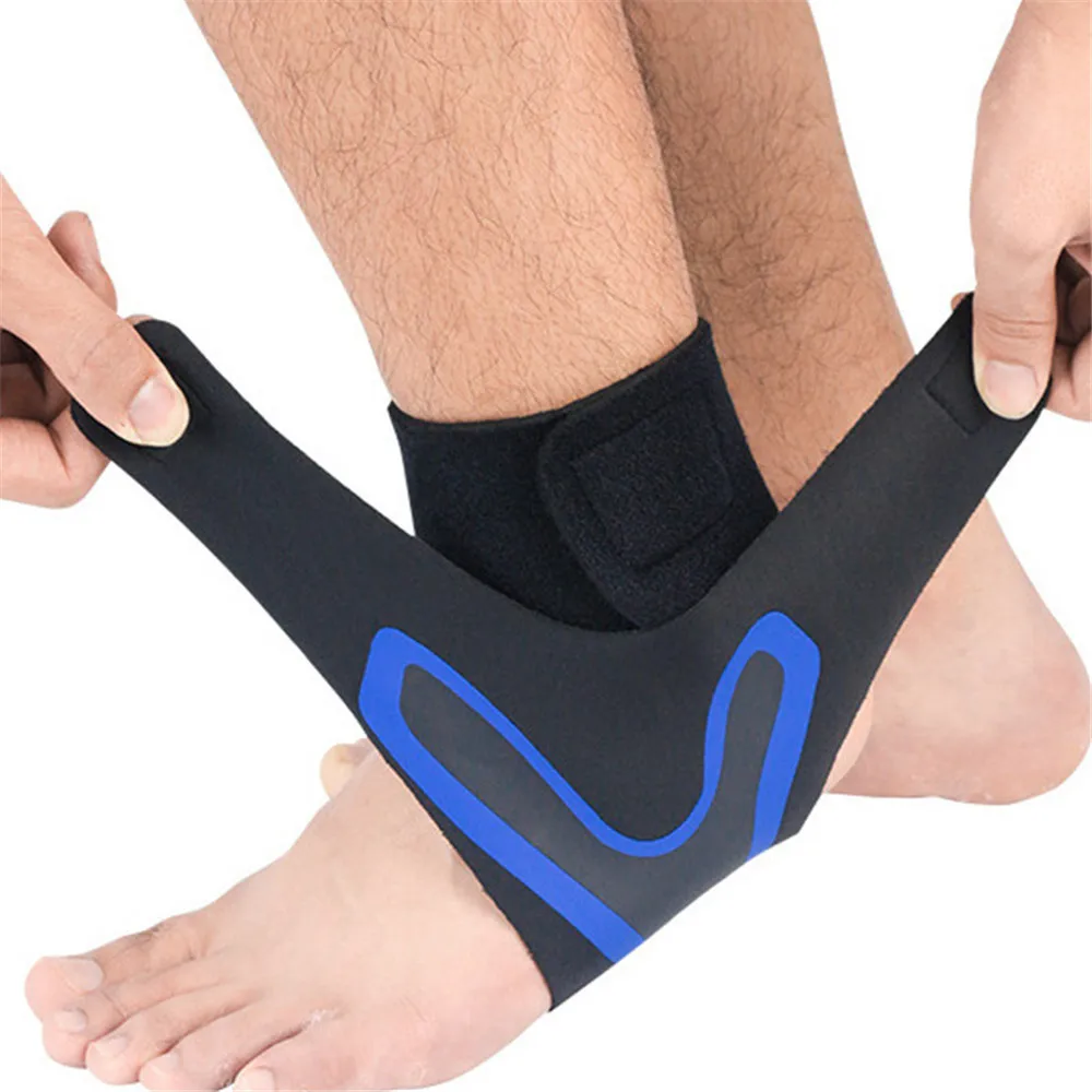 1Pc Ankle Brace Support Compression Sleeve Elastic Plantar Fasciitis Pain Relief Foot Care Bandage Protective Wrap Sports Socks