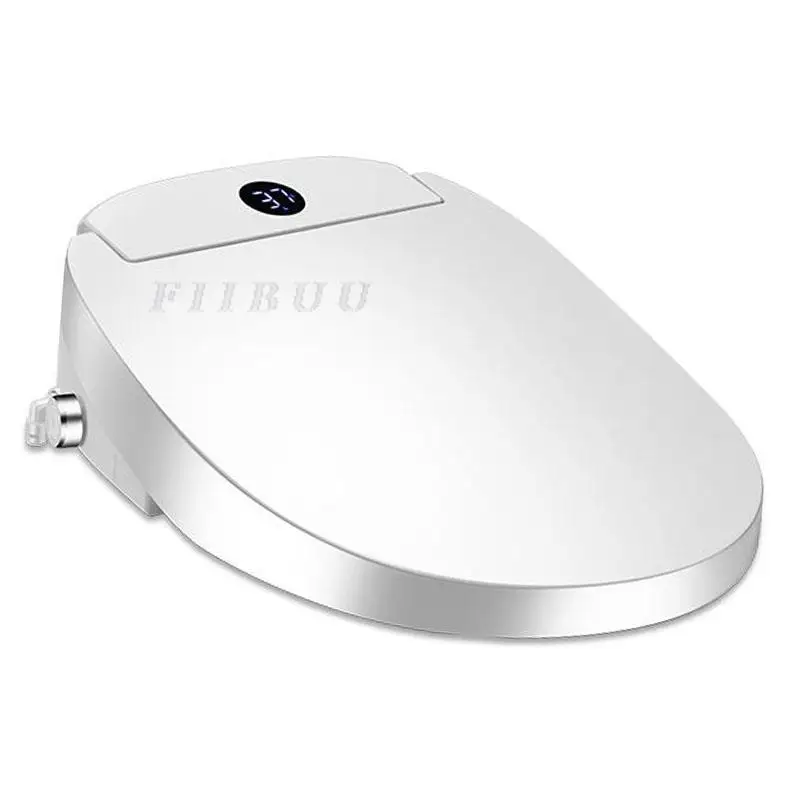 Imagem -06 - Smart Toilet Seat Cover para Banheiro Lavagem de Nádegas Bocal Oscilante de Aquecimento Luz Noturna Secagem a ar Quente