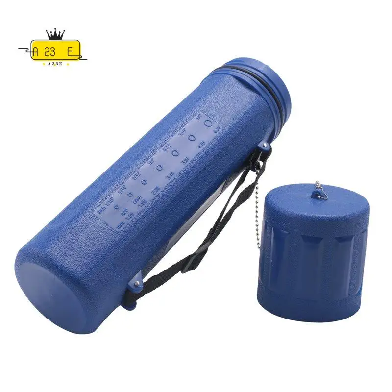 

A23E-Blue 10LB Тубус-контейнер для хранения сварочных электродов с ремнями и цепью, прочный, простой в установке