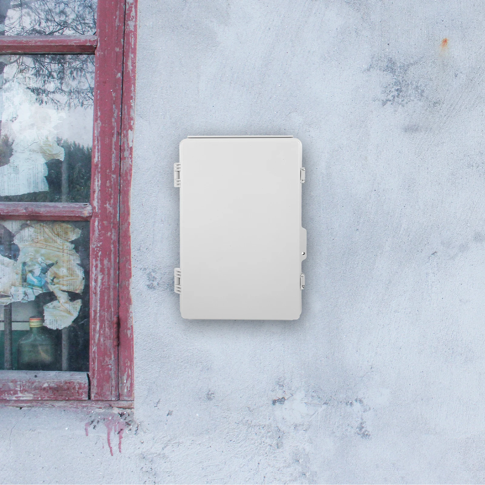 

Водонепроницаемая распределительная коробка для улицы, белая, IP67, защищенный от атмосферных воздействий, электрический корпус, пылезащитный пластиковый настенный монтаж, проводка