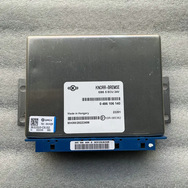 Dongfeng Commercial Vehicle Flagship Vehicle National VI High-end ABS Electronic Control Unit 0486106137 3632010-C6102