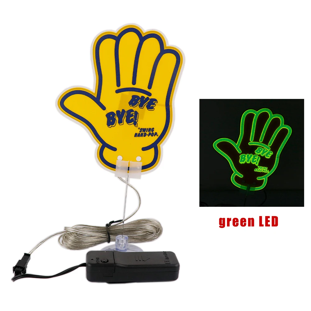 Car Glow Panel Swing Hand Pop Electric Marker Lamp LED Decoration Light Jdm Style Interesting Flashing Lights