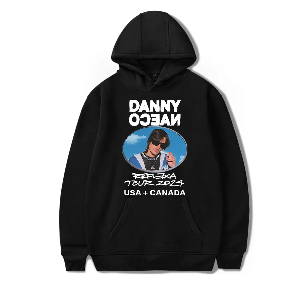 

Danny Ocean Reflexa Tour 2024 Hoodie Sweatshirt Men/Women Singer Tour Pullover Hooded Long Sleeves Sweater