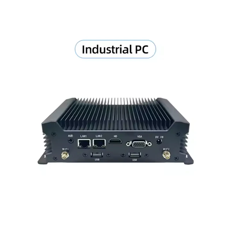 Mini PC Intel senza ventola i3/i5 DDR4 Dual LAN Rete wireless 256 GB Mini host per computer industriale