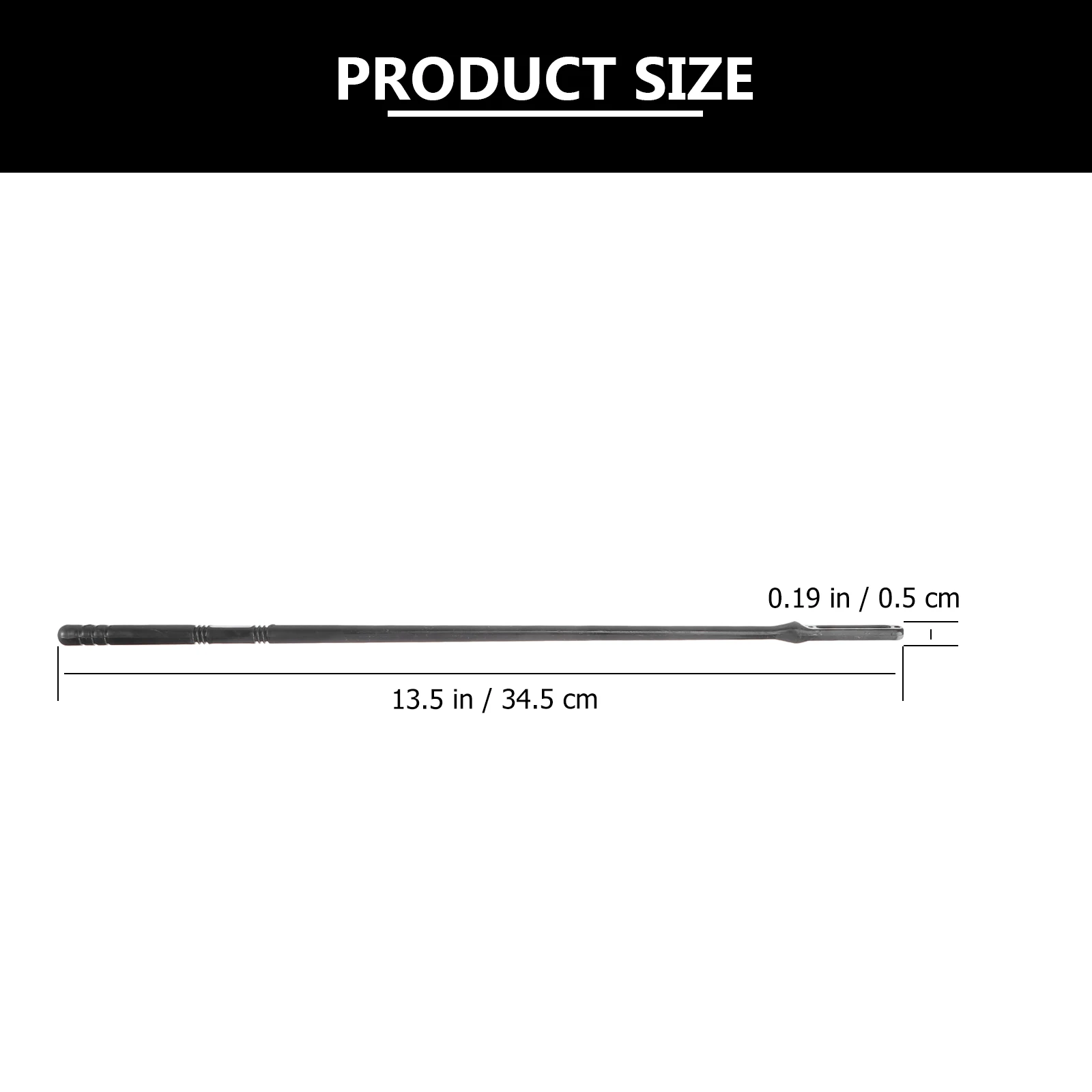 

Flute Cleaning Rod Non Scratch Plastic Works Any Cloth School Flutes Accessories Swabs Maintenance Tarnishing Cloth Black Safe