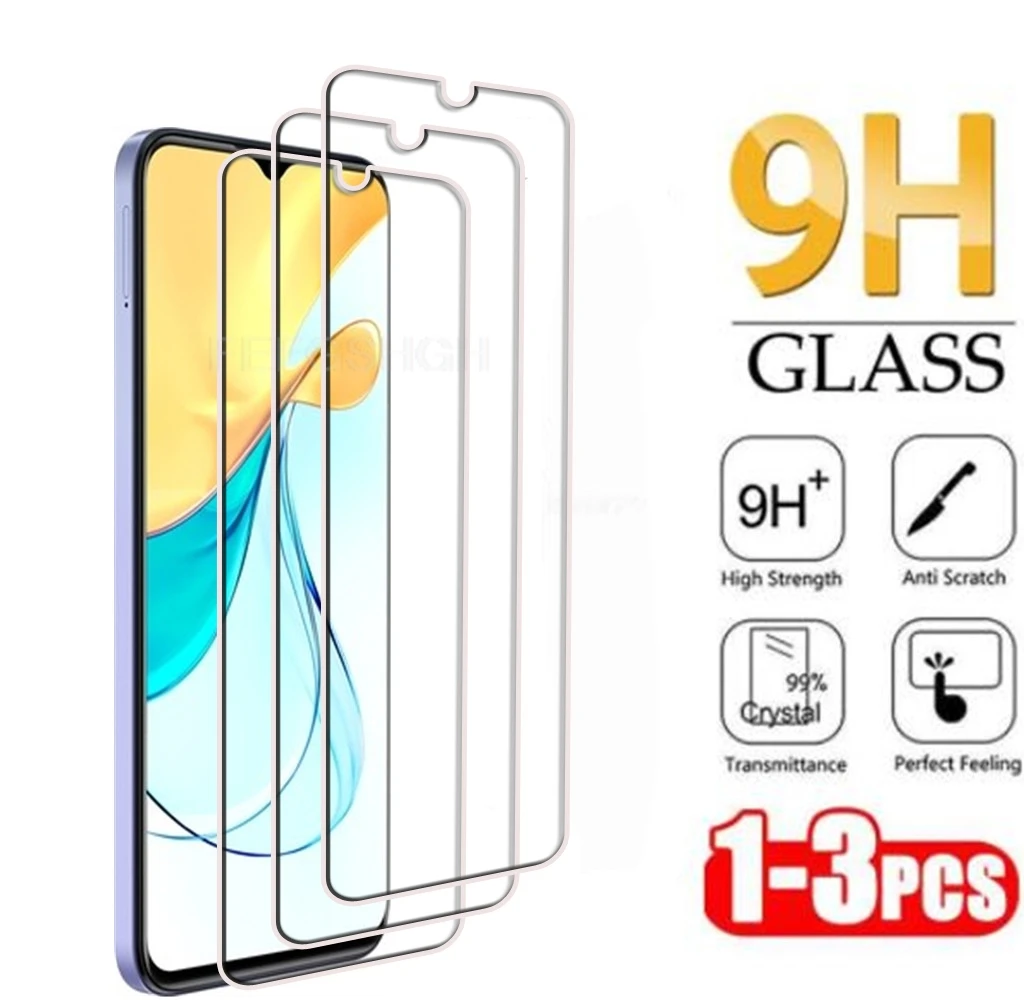 Tempered Glass For ZTE Axon 30 40 50 Lite Blade A33s A33+ A34 A53 Pro Plus A54 A73 4G 5G V40 Design Screen Protector Cover Film