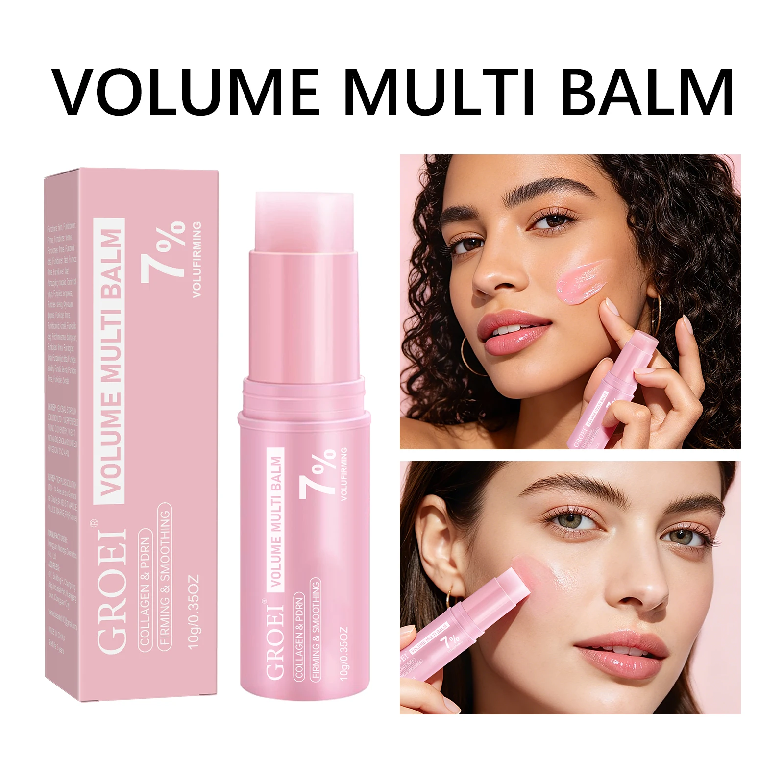 10g Multi-Effect Moisturizing Cream - Collagen & PDRN Firming Hand Stick, Deeply Moisturizes Dry Skin & Improves Dullness.