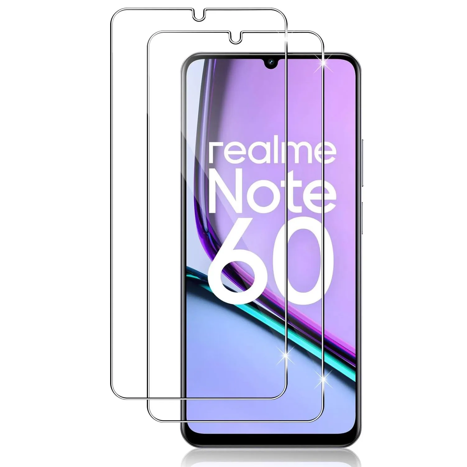

3pcs Tempered Glass For Realme Note 60 Screen Protector Glass Realme Note 60x Protective Film