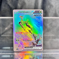 PTCG Cards Iron Leaves Ex Temporal Forces Venusaur Single Foil Cards Eevee&Snorlax Game Collection Cards PKM Proxy Cards