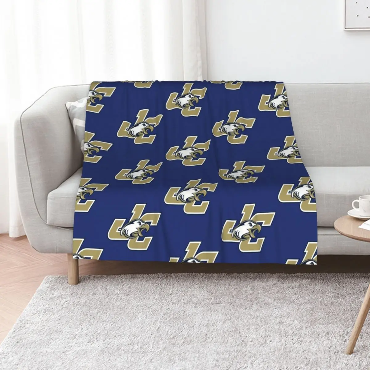 Juniata College Throw Blanket Luxury Designer Plaid on the sofa Large Softest Flannel Sofa Quilt Blankets