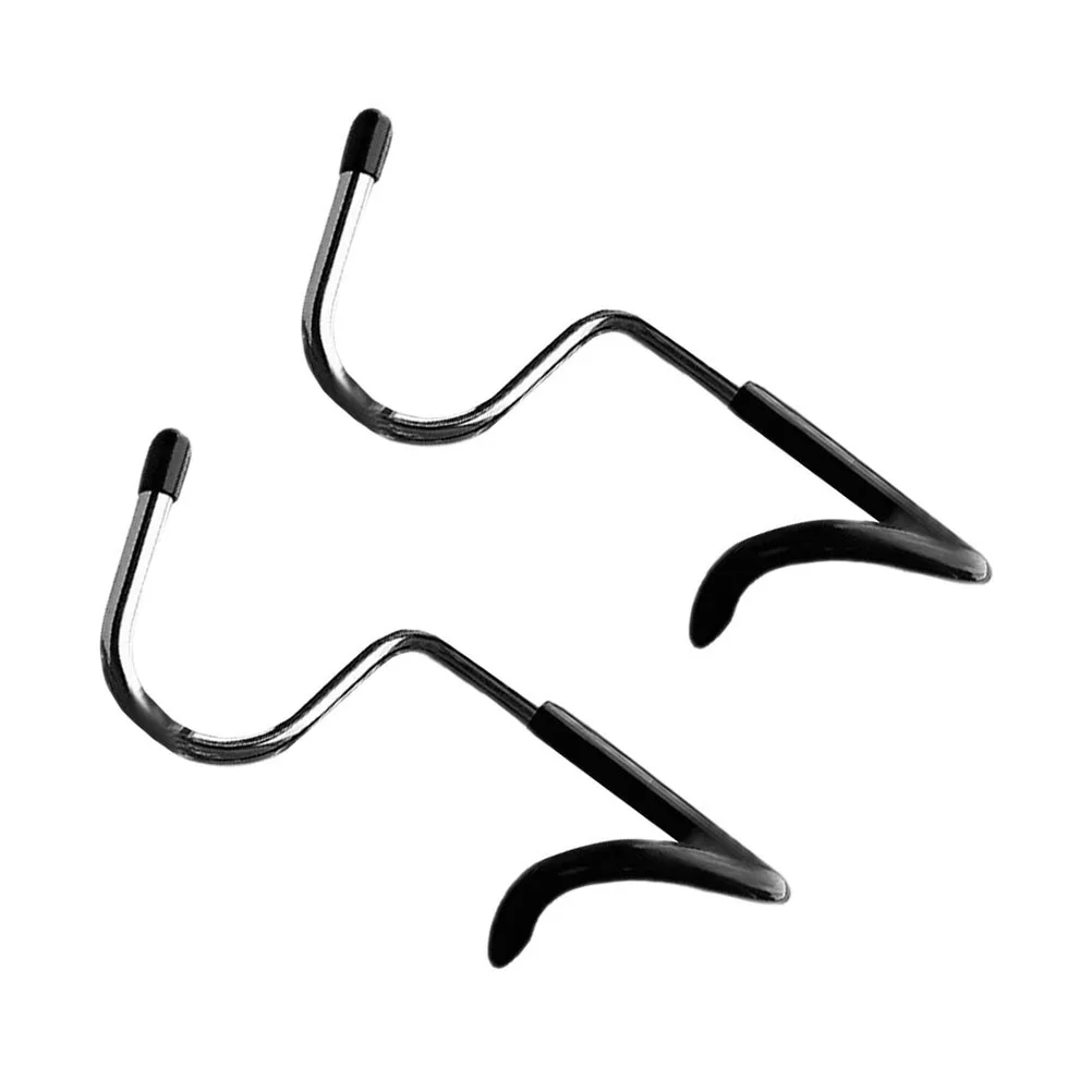 

2Pcs Tent Lamp Hooks Rubber Coated Anti Slip Camping Lantern Hanger Canopy Pole Accessories Outdoor Gear Versatile Hanger