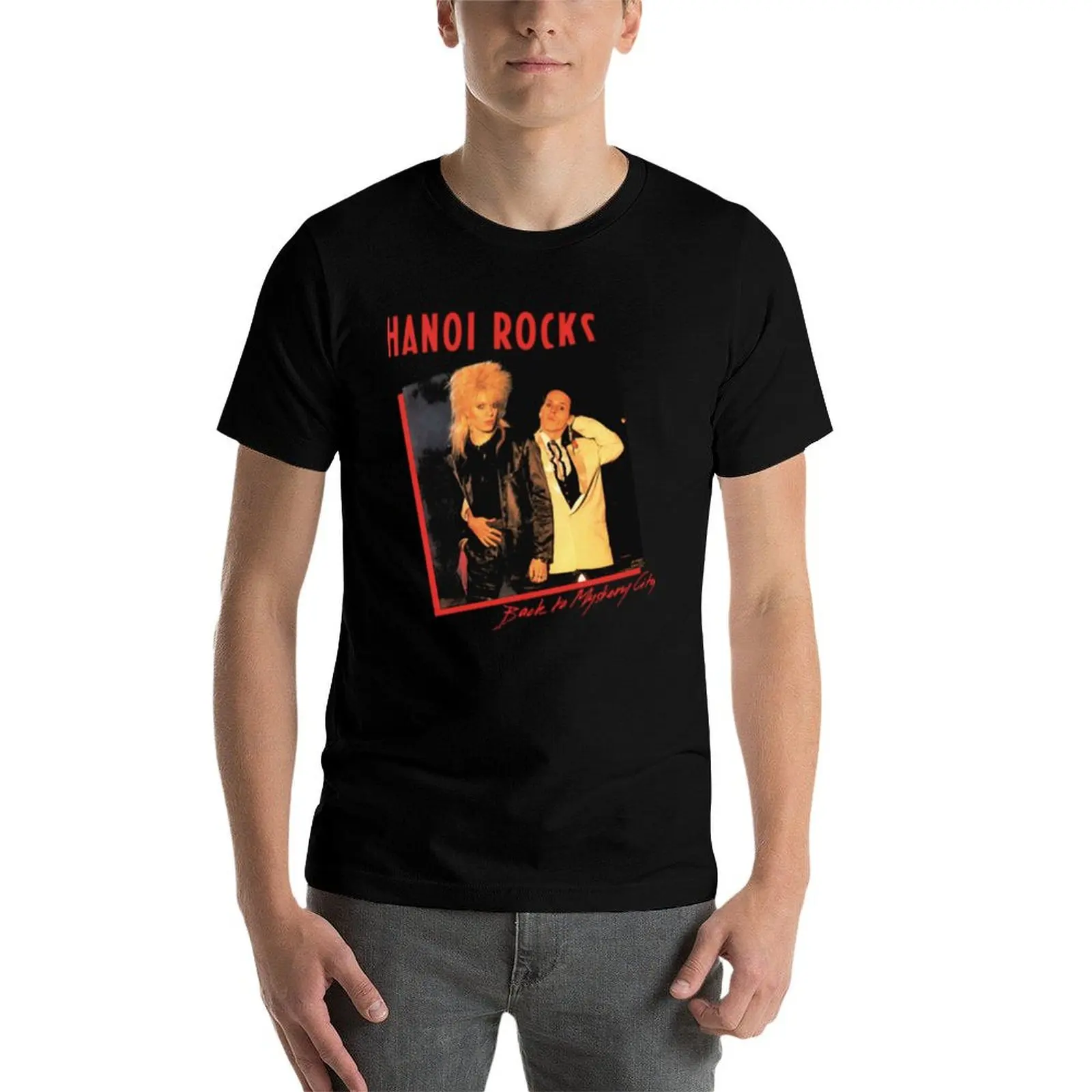 

Classci hanoi rocks T-Shirt t shirts for man graphic tees t shirt personalised man t shirt cotton T-Shirt
