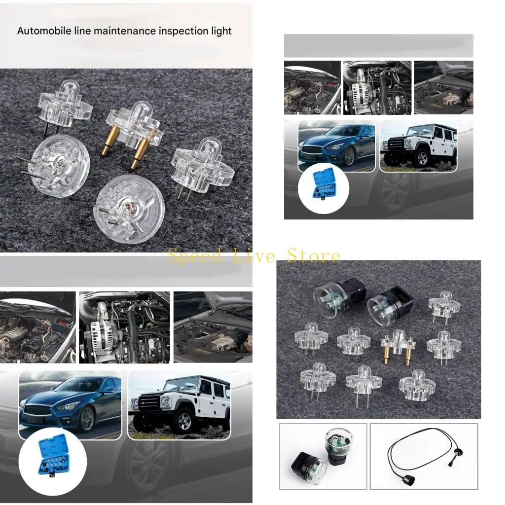 547C Universal Vehicle Electrical Diagnostic Tool Oil Injector Noid Light Tester