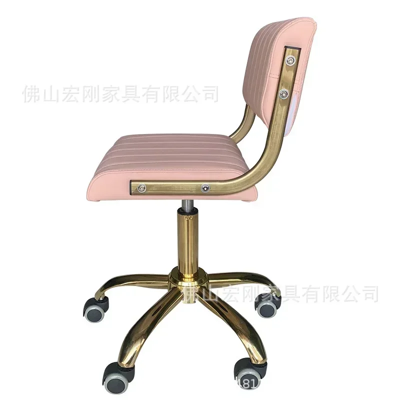 

Barber Stations Furniture Red Chair Swivel Luxury Makeup Shop Professional Hairdresser Waiting Barberia Toilet barber chair