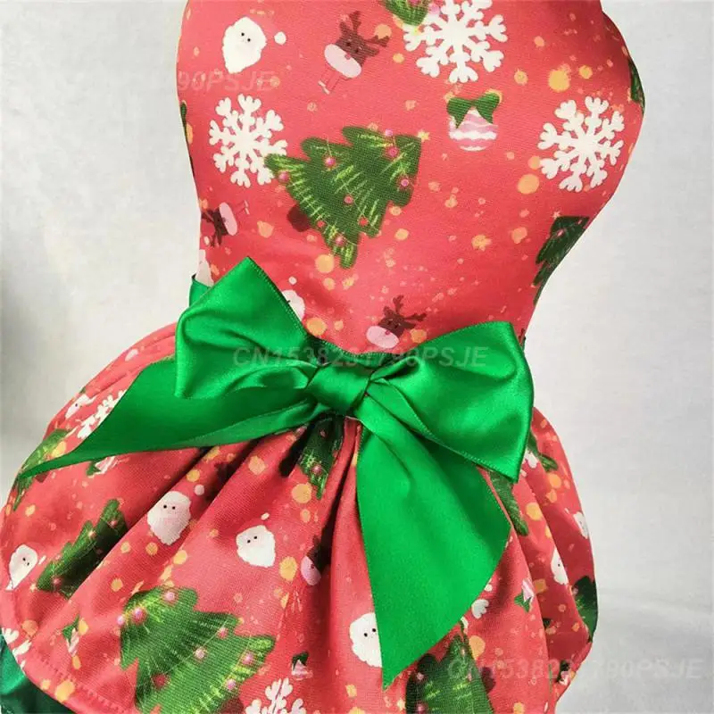 Robe de Noël double couche pour animaux de compagnie, vêtements de vacances élégants, costume unique pour chien et chat, belle et festive, haute qualité, nouveau