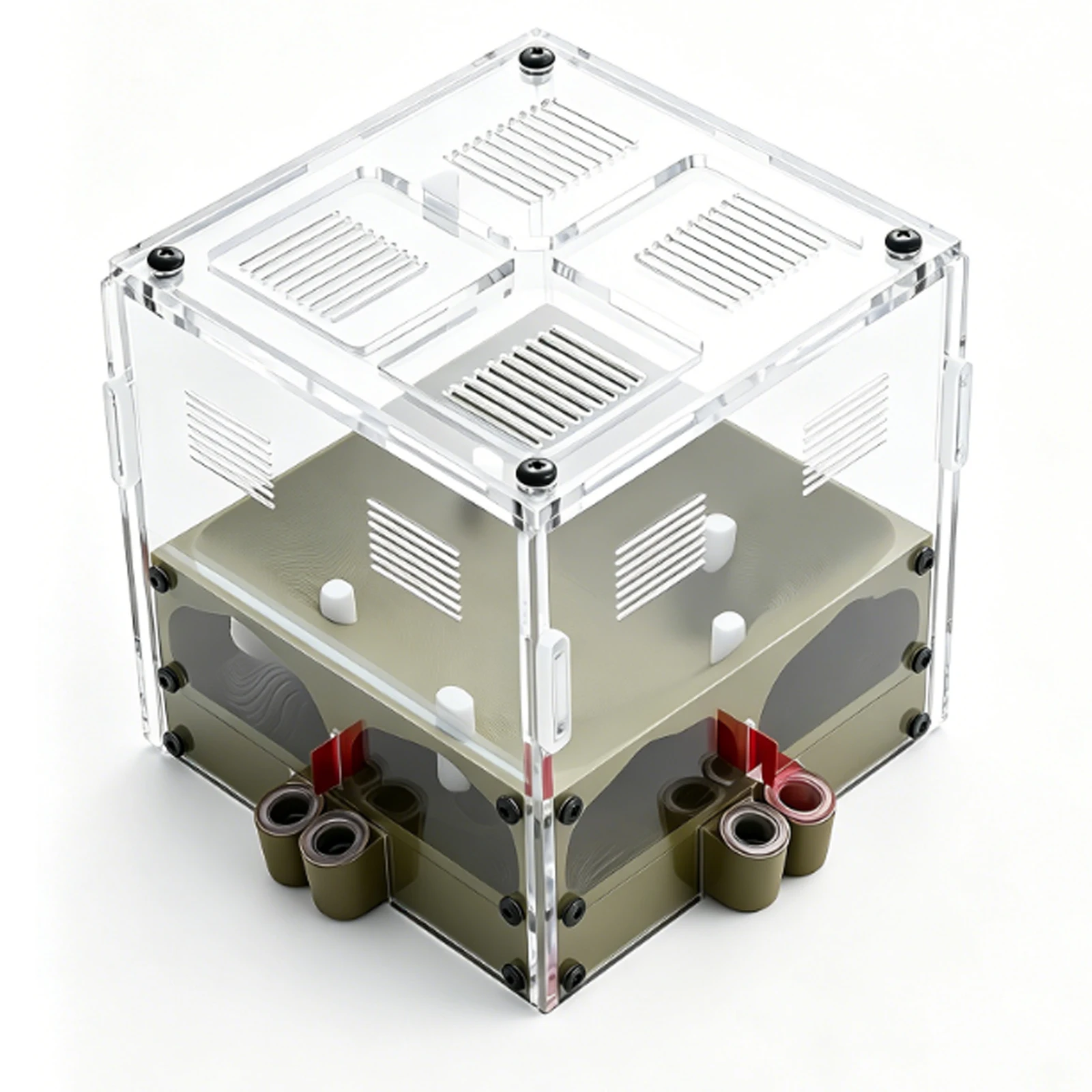 

Acrylic Ant Farm Queen Breeding Insect House With Moisturizing and Breathable Properties Beginner 3D Ant Nest Hill Castle Nest