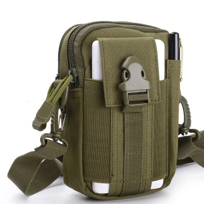 Mobiele telefoonhoesje Heuptas Waterdicht Nylon Multifunctioneel Casual Heren Heuptasje Mannelijke kleine tas