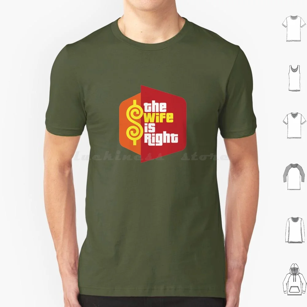 The Wife Is Right Game Show Logo Parody T Shirt 6xl Cotton Cool Tee Yabyum Yabyumshop Logo Logo Parody Logo Spoof Meme Pop