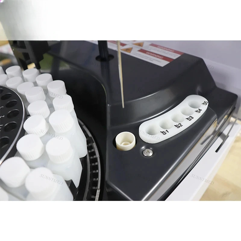 분석기 터치스크린 화학 분석기 SY-SL120 완전 자동 화학