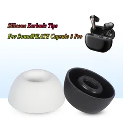 SoundPEATS Capsule 3 Pro 이어 버드 팁 용 6pcs 이어팁 무선 이어폰 교체 액세서리 실리콘 이어 젤 이어 버드 팁