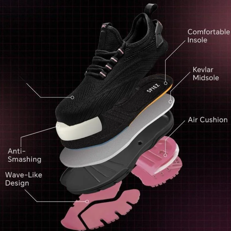 

Casual Women's Single oes Anti-stab Breathable Busin Sle Wool Inner Lined Mules Ci Walk Suitable for Middle-Aged And...