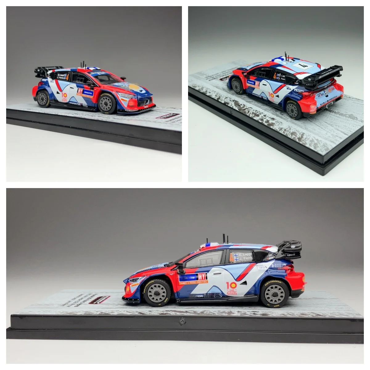 

Модель автомобиля Tarmac Works 1/64 i20 N Rally1, лимитированная серия, из сплава