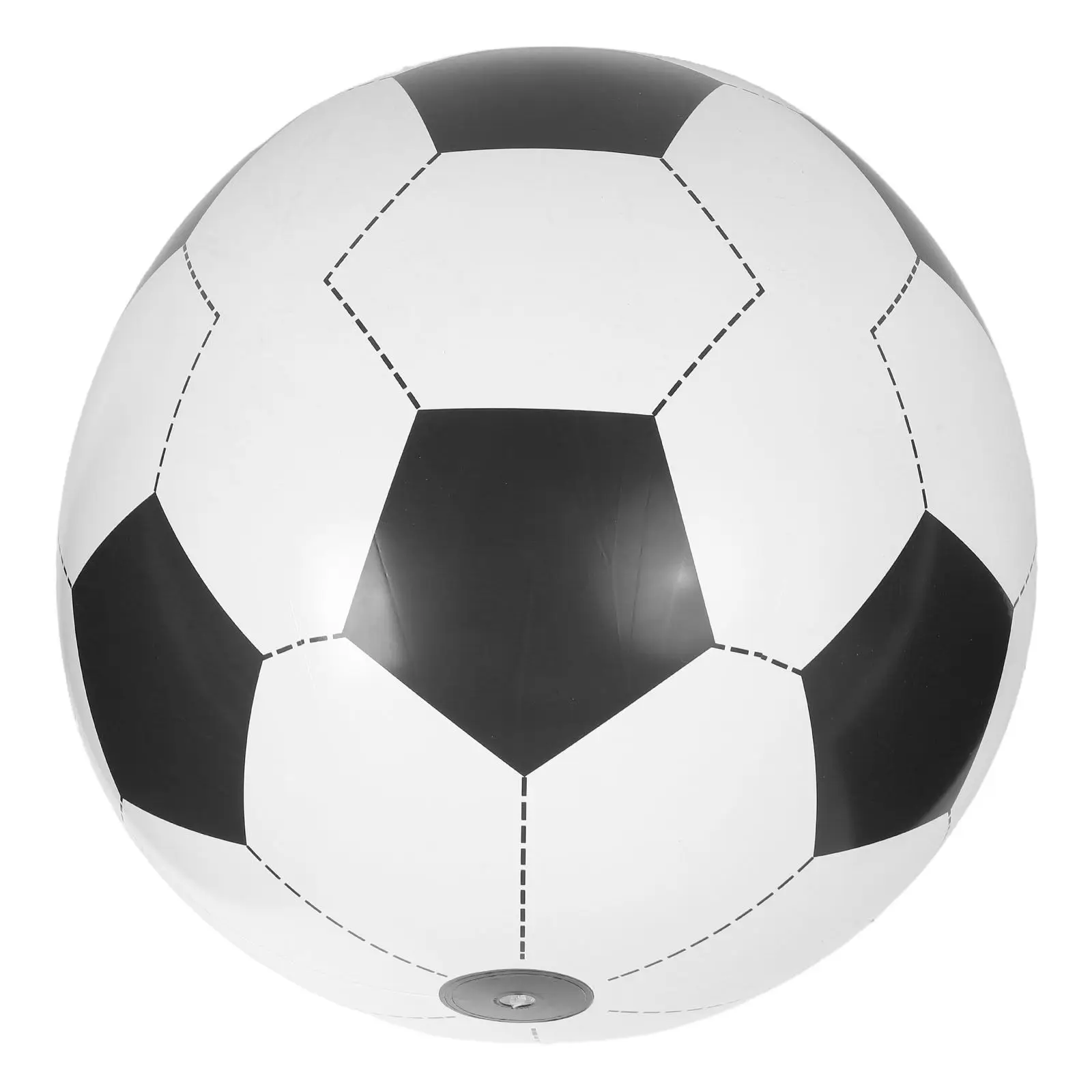 Balón de Fútbol Inflable Gigante, Pelota de Playa Inflable Grande, Juguete de Fútbol Interactivo para Exteriores, Piscina, Jardín, Verano