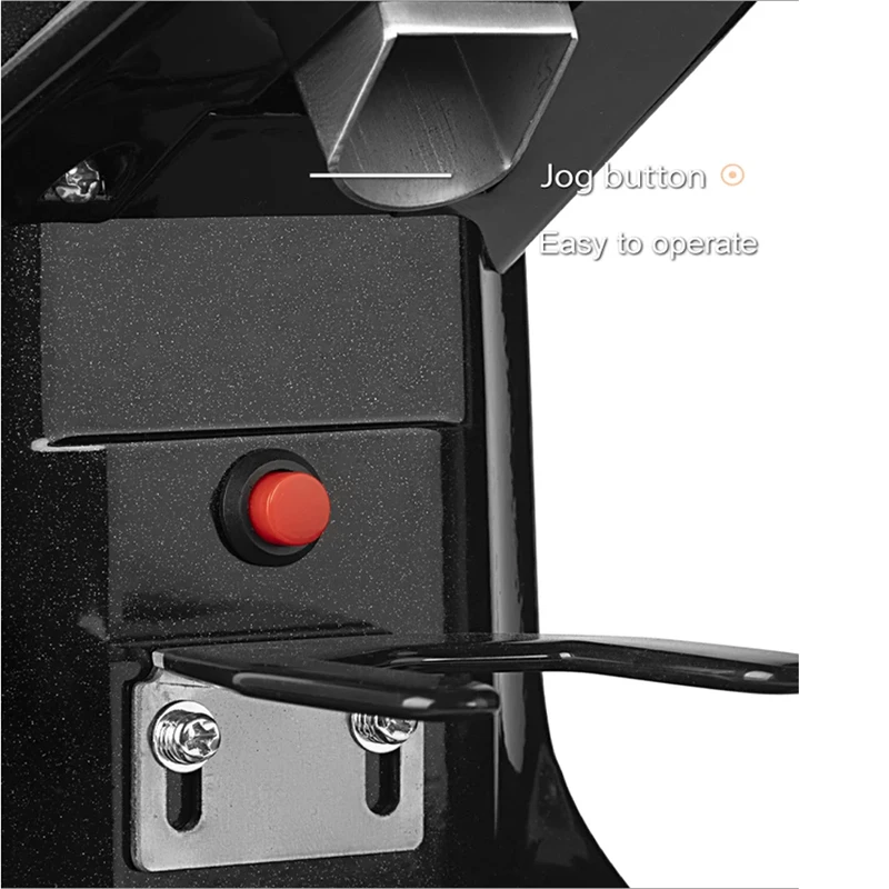 مطحنة القهوة التجارية فندق أسود شاشة تعمل باللمس مطحنة حبوب الاسبريسو مطحنة القهوة الكهربائية آلة