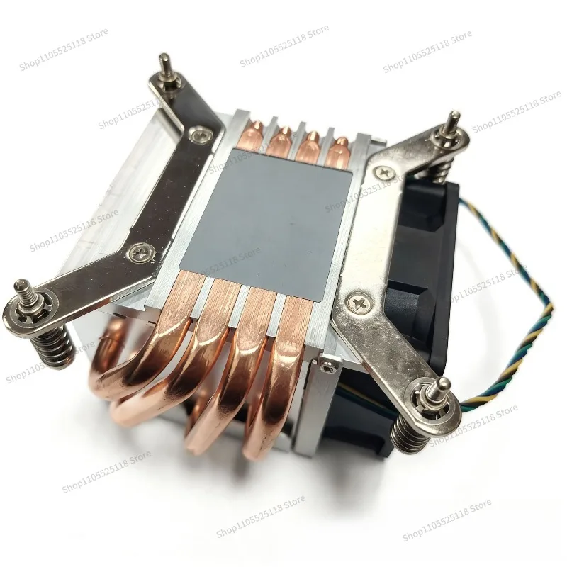 For 2U Side Blow 1700 1156 2011 115X Industrial Control Server CPU Radiator Quad Heat Pipe