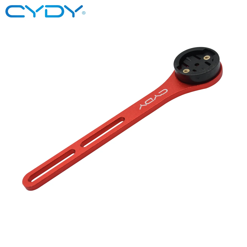 CYDY Alumiminum Alloy Computer Mount Holder Bryton Wahoo Xoss Igpsport 630 MTB GPS Bicycle Headlight Saddle Bracket Cycling Part
