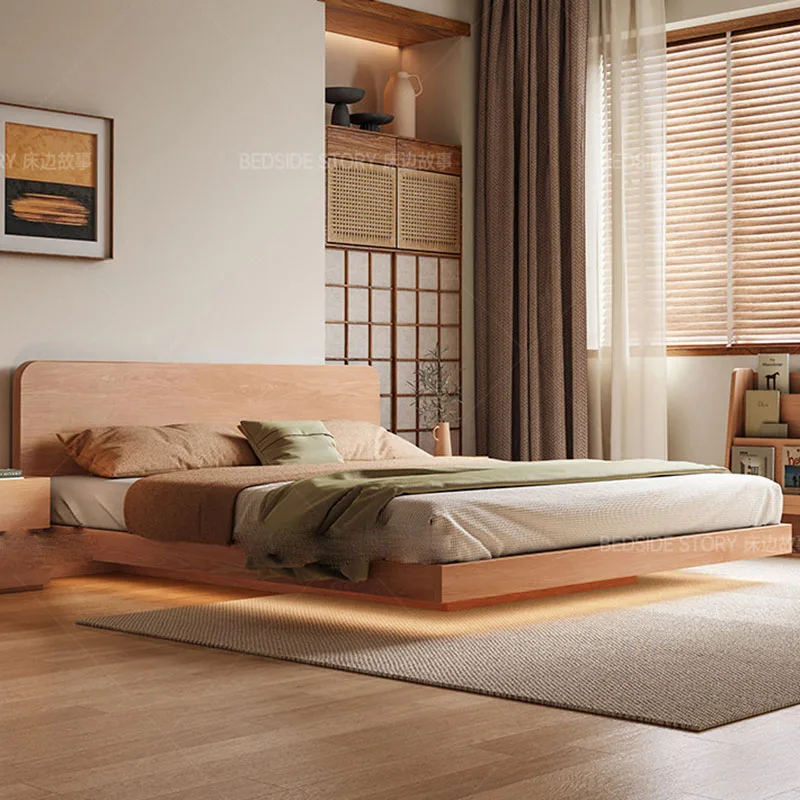 Baby Double Bed Bedroom Children Luxury Modern Floor Girls Design Sleeping Bed Princess Letto Matrimoniale Letto Matrimoniale