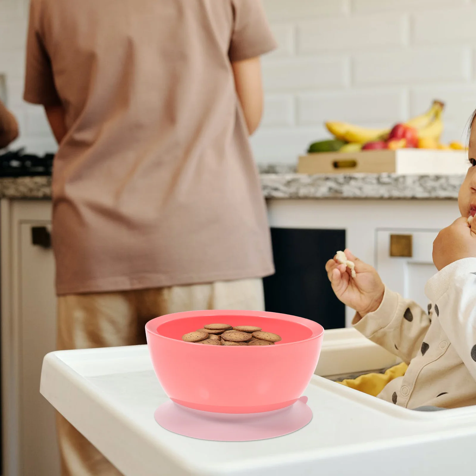 

Suction Bowl Kids Silicone Baby Toddler Infant Bowl Cute Plate Dishes Tableware Kitchen Dishware Tray Eat Food Reusable Safe