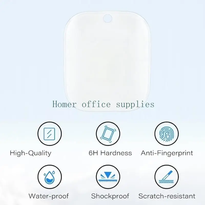 K43B 10 Pack Watch Display Cover for Watch 4 Screen Protector Film Format, Flexible Sheet with 42 x 42 mm Size for Ready