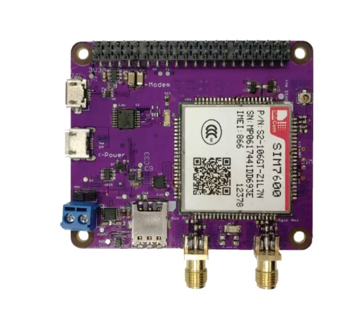 

Altitude Tech pind-4ga Networking Development Tools IoT Bit 4G industrial Development Board with 3G & GSM fallback, GPRS GPS SM